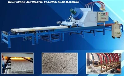 Stone Flaming Machine